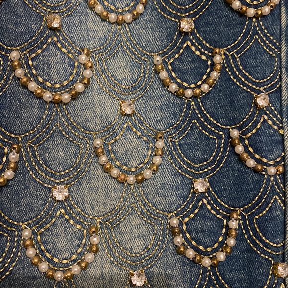 Low waist detailed jeans - Picture 2 of 4